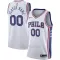 Philadelphia 76ers Baskettröja Association Edition Swingman 2023/24 Vit