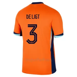Holland Matthijs de Ligt 3 Hemmatröja EM 2024