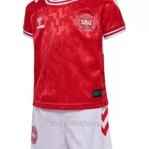 Danmark Hemmatröja Barn EM 2024