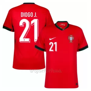 Portugal Diogo Jota 21 Hemmatröja EM 2024