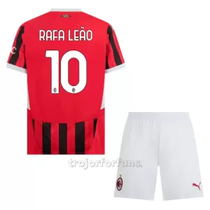 AC Milan Rafael Leão 10 Hemmatröja Barn 2024/25