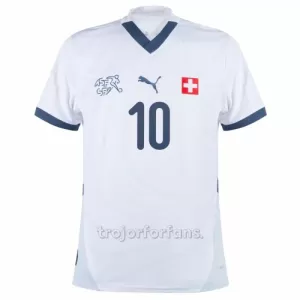 Schweiz Xhaka 10 Bortatröja EM 2024