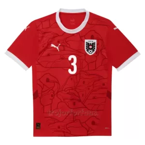 Österrike Gernot Trauner 3 Hemmatröja EM 2024