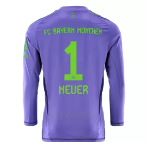 FC Bayern München Manuel Neuer 1 Målvakt Bortatröja 2024/25