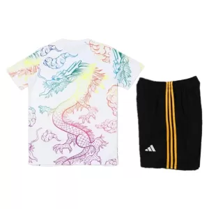 Real Madrid Tröja Barn Dragon 2024/25 Vit