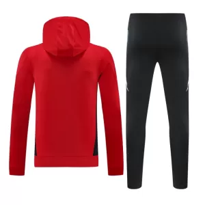 Manchester United Träningströja med huvtröja 2024/25 Röd