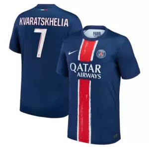 Paris Saint-Germain Kvaratskhelia 7 Hemmatröja 2024/25