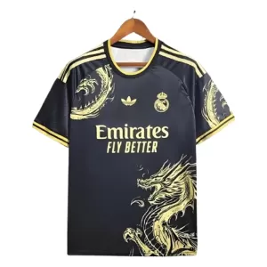 Real Madrid Tröja Dragon 2024/25 Svart Speciell