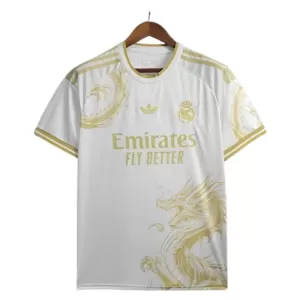 Real Madrid Tröja Dragon 2024/25 Vit Speciell