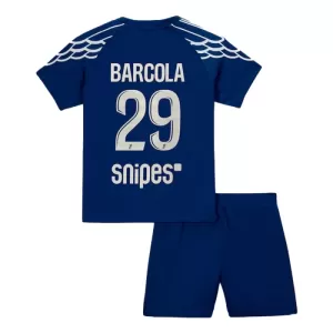 Paris Saint-Germain Bradley Barcola 29 Fjärdetröja Barn 2024/25