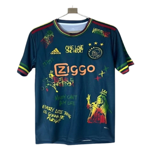 Ajax Amsterdam x Bob Marley Tröja 2024/25 Navy Ajax Amsterdam x Bob Marley Tröja 2024/25 Navy