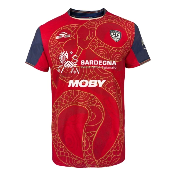 Cagliari Calcio Tröja 2024/25 Speciell Cagliari Calcio Tröja 2024/25 Speciell