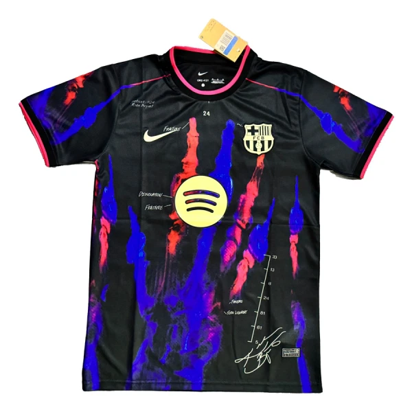 FC Barcelona Tröja 2025/26 Svart Speciell FC Barcelona Tröja 2025/26 Svart Speciell