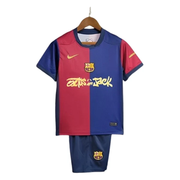 FC Barcelona x Travis Scott Hemmatröja Barn 2024/25 FC Barcelona x Travis Scott Hemmatröja Barn 2024/25