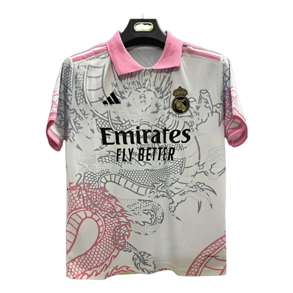 Real Madrid Tröja Dragon 2025/26 Vit Real Madrid Tröja Dragon 2025/26 Vit