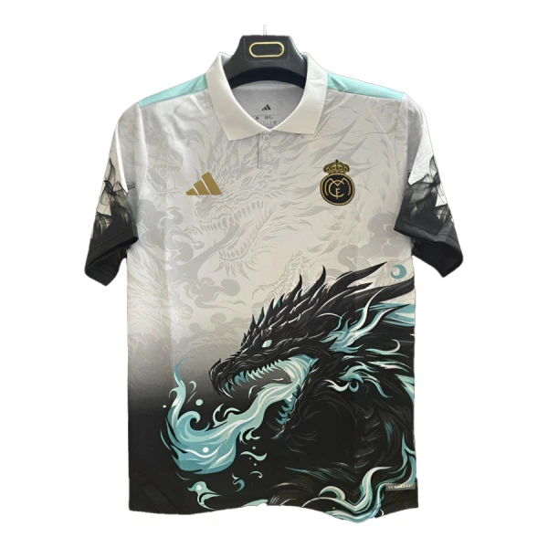 Real Madrid Tröja Dragon 2025/26 Vit Real Madrid Tröja Dragon 2025/26 Vit