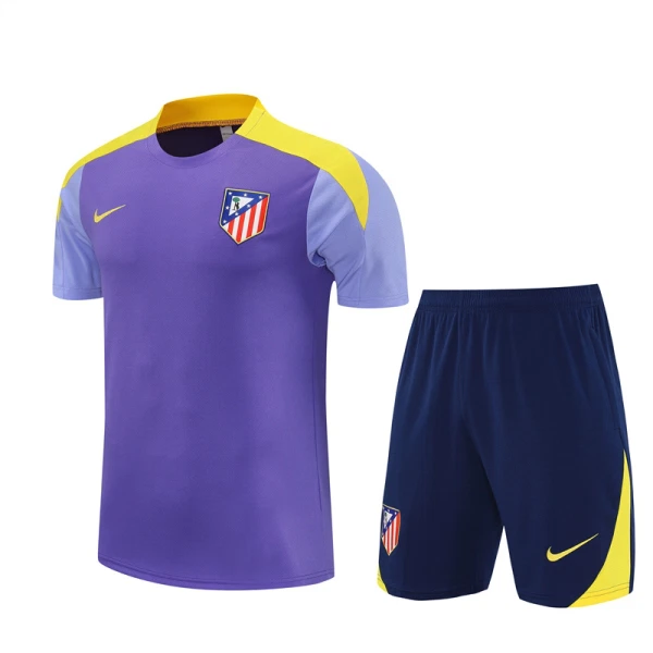 Atlético Madrid Träningströja Barn 2025/26 Purpur Atlético Madrid Träningströja Barn 2025/26 Purpur