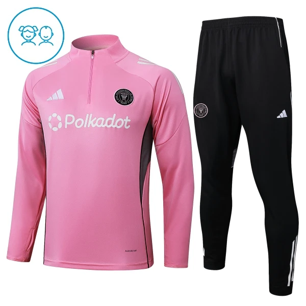 Inter Miami CF Träningströjasats Barn 2025/26 Rosa Inter Miami CF Träningströjasats Barn 2025/26 Rosa