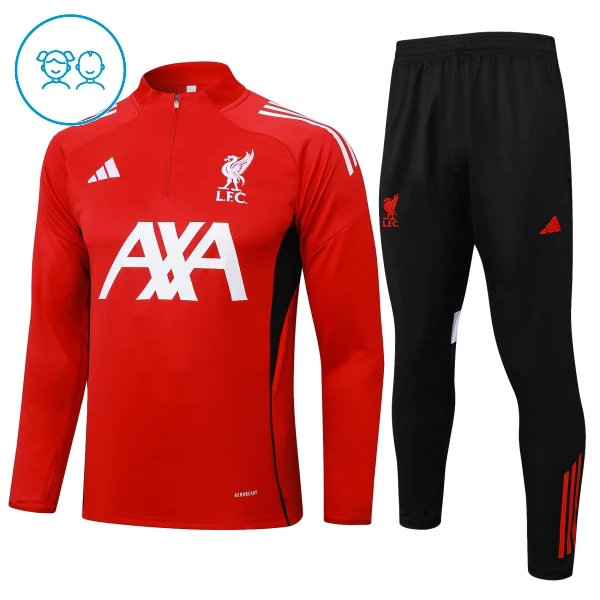 Liverpool Träningströjasats Barn 2024/25 Röd Liverpool Träningströjasats Barn 2024/25 Röd