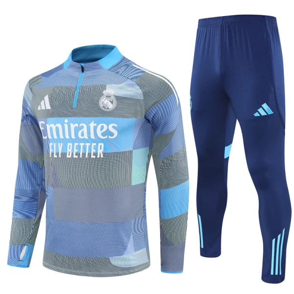 Real Madrid Träningströjasats 2025/26 Blå Real Madrid Träningströjasats 2025/26 Blå