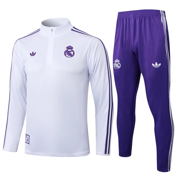 Real Madrid Träningströjasats 2025/26 Vit Real Madrid Träningströjasats 2025/26 Vit