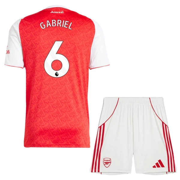 Arsenal Gabriel 6 Hemmatröja Barn 2025/26 Arsenal Gabriel 6 Hemmatröja Barn 2025/26