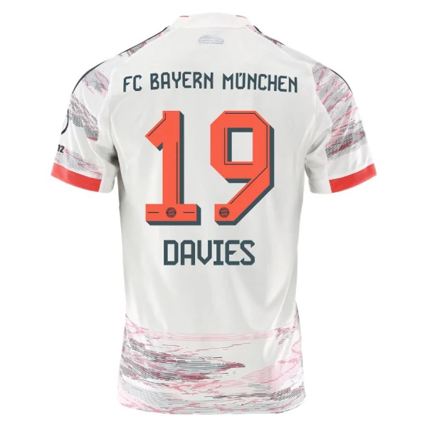 FC Bayern München Alphonso Davies 19 Bortatröja 2025/26 FC Bayern München Alphonso Davies 19 Bortatröja 2025/26