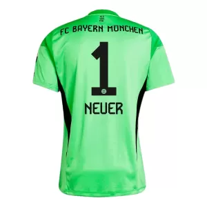 FC Bayern München Manuel Neuer 1 Målvakt Tröja 2025/26 Grön