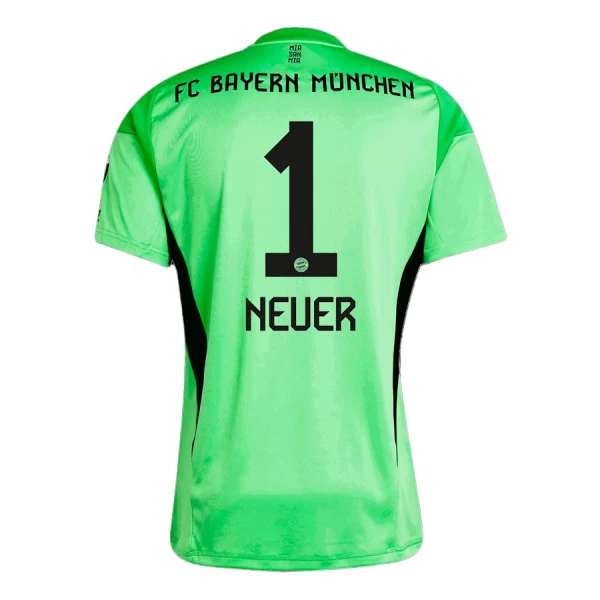 FC Bayern München Manuel Neuer 1 Målvakt Tröja 2025/26 Grön FC Bayern München Manuel Neuer 1 Målvakt Tröja 2025/26 Grön