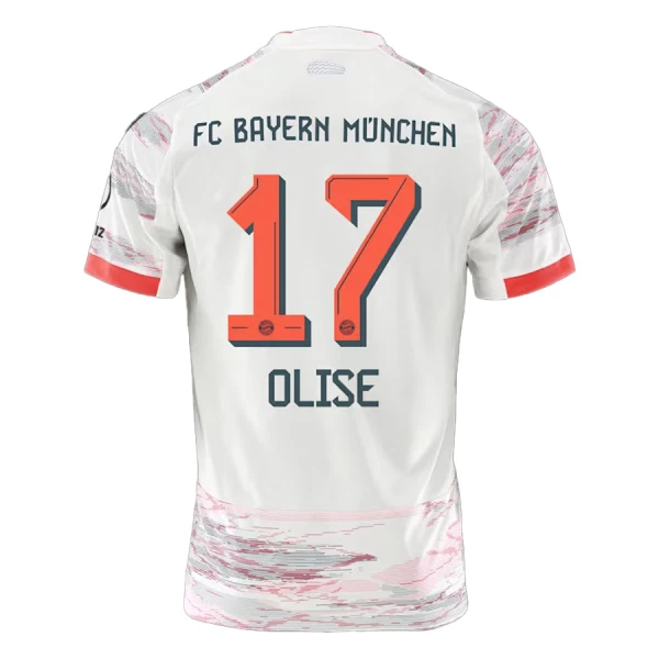 FC Bayern München Olise 17 Bortatröja Barn 2025/26