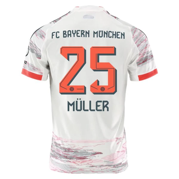 FC Bayern München Thomas Müller 25 Bortatröja 2025/26 FC Bayern München Thomas Müller 25 Bortatröja 2025/26