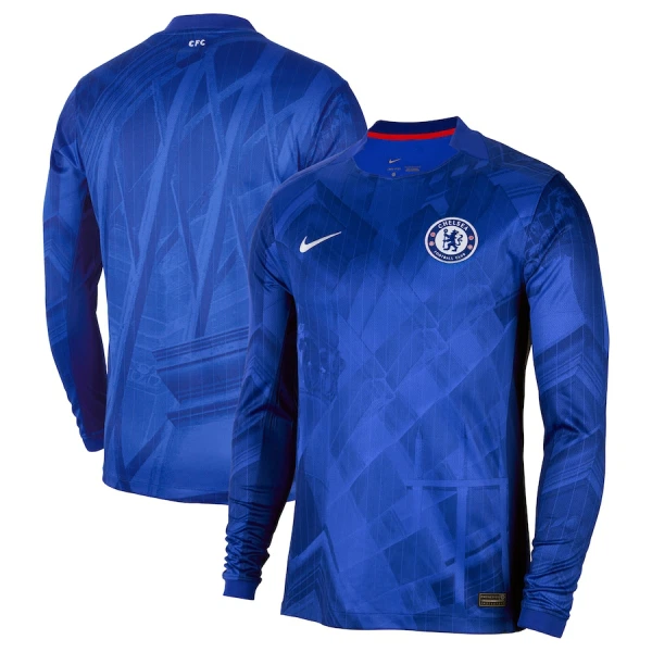 Chelsea Hemmatröja 2025/26 Långärmad Chelsea Hemmatröja 2025/26 Långärmad