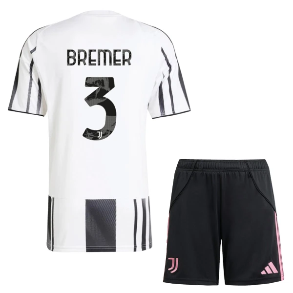 Juventus Bremer 3 Hemmatröja Barn 2025/26 Juventus Bremer 3 Hemmatröja Barn 2025/26