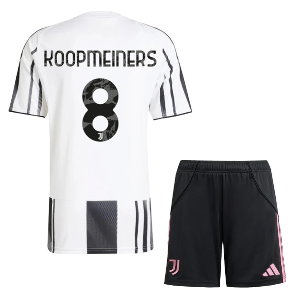 Juventus Koopmeiners 8 Hemmatröja Barn 2025/26 Juventus Koopmeiners 8 Hemmatröja Barn 2025/26