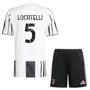 Juventus Locatelli 5 Hemmatröja Barn 2025/26