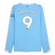 Manchester City Erling Haaland 9 Hemmatröja 2025/26 Långärmad Manchester City Erling Haaland 9 Hemmatröja 2025/26 Långärmad