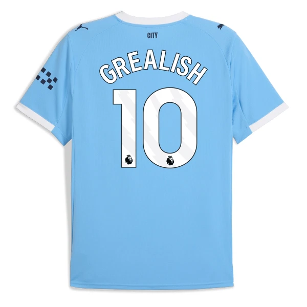 Manchester City Jack Grealish 10 Hemmatröja 2025/26 Manchester City Jack Grealish 10 Hemmatröja 2025/26