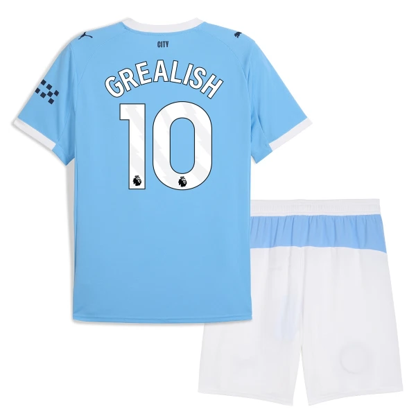 Manchester City Jack Grealish 10 Hemmatröja Barn 2025/26 Manchester City Jack Grealish 10 Hemmatröja Barn 2025/26