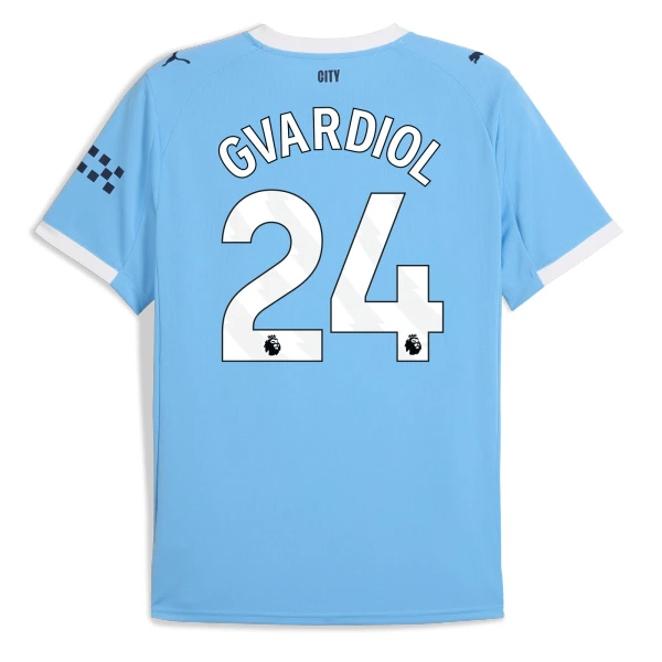 Manchester City Josko Gvardiol 24 Hemmatröja 2025/26 Manchester City Josko Gvardiol 24 Hemmatröja 2025/26