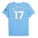 Manchester City Kevin De Bruyne 17 Hemmatröja 2025/26 Manchester City Kevin De Bruyne 17 Hemmatröja 2025/26