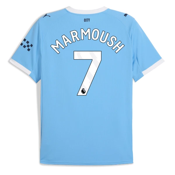 Manchester City Marmoush 7 Hemmatröja 2025/26 Manchester City Marmoush 7 Hemmatröja 2025/26