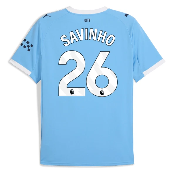 Manchester City Savinho 26 Hemmatröja 2025/26 Manchester City Savinho 26 Hemmatröja 2025/26