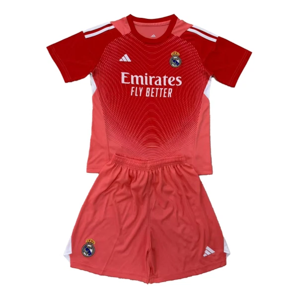 Real Madrid Målvakt Tröja Barn 2025/26 Röd Real Madrid Målvakt Tröja Barn 2025/26 Röd