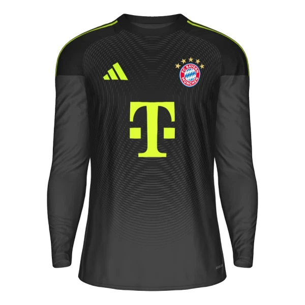 FC Bayern München Målvakt Tröja 2025/26 Långärmad Svart FC Bayern München Målvakt Tröja 2025/26 Långärmad Svart
