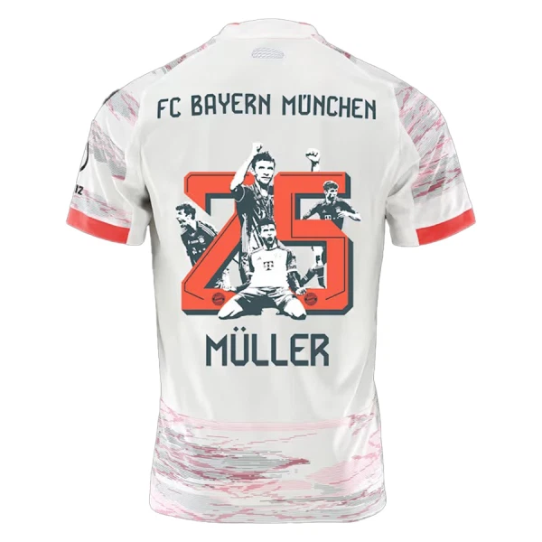 FC Bayern München Thomas Müller 25 Bortatröja 2025/26 Speciell FC Bayern München Thomas Müller 25 Bortatröja 2025/26 Speciell