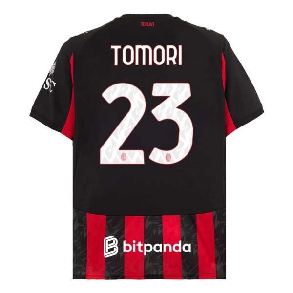 AC Milan Fikayo Tomori 23 Hemmatröja 2025/26 AC Milan Fikayo Tomori 23 Hemmatröja 2025/26
