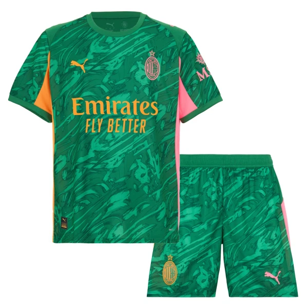 AC Milan M. Maignan 16 Målvakt Tröja Barn 2025/26 Grön
