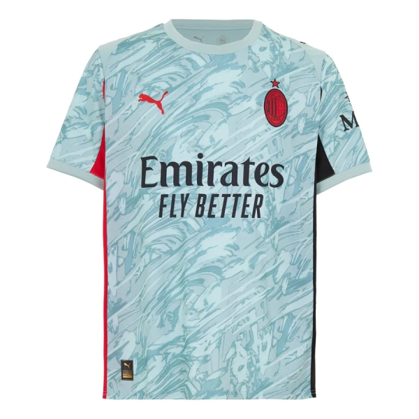AC Milan Målvakt Tröja 2025/26 Blå AC Milan Målvakt Tröja 2025/26 Blå