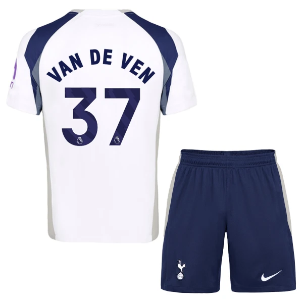 Tottenham Hotspur Van De Ven 37 Hemmatröja Barn 2025/26 Tottenham Hotspur Van De Ven 37 Hemmatröja Barn 2025/26