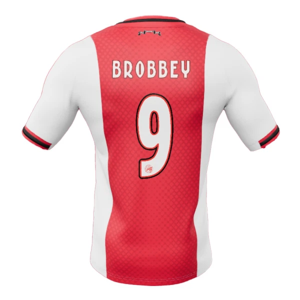 Ajax Amsterdam Brobbey 9 Hemmatröja 2025/26 Ajax Amsterdam Brobbey 9 Hemmatröja 2025/26